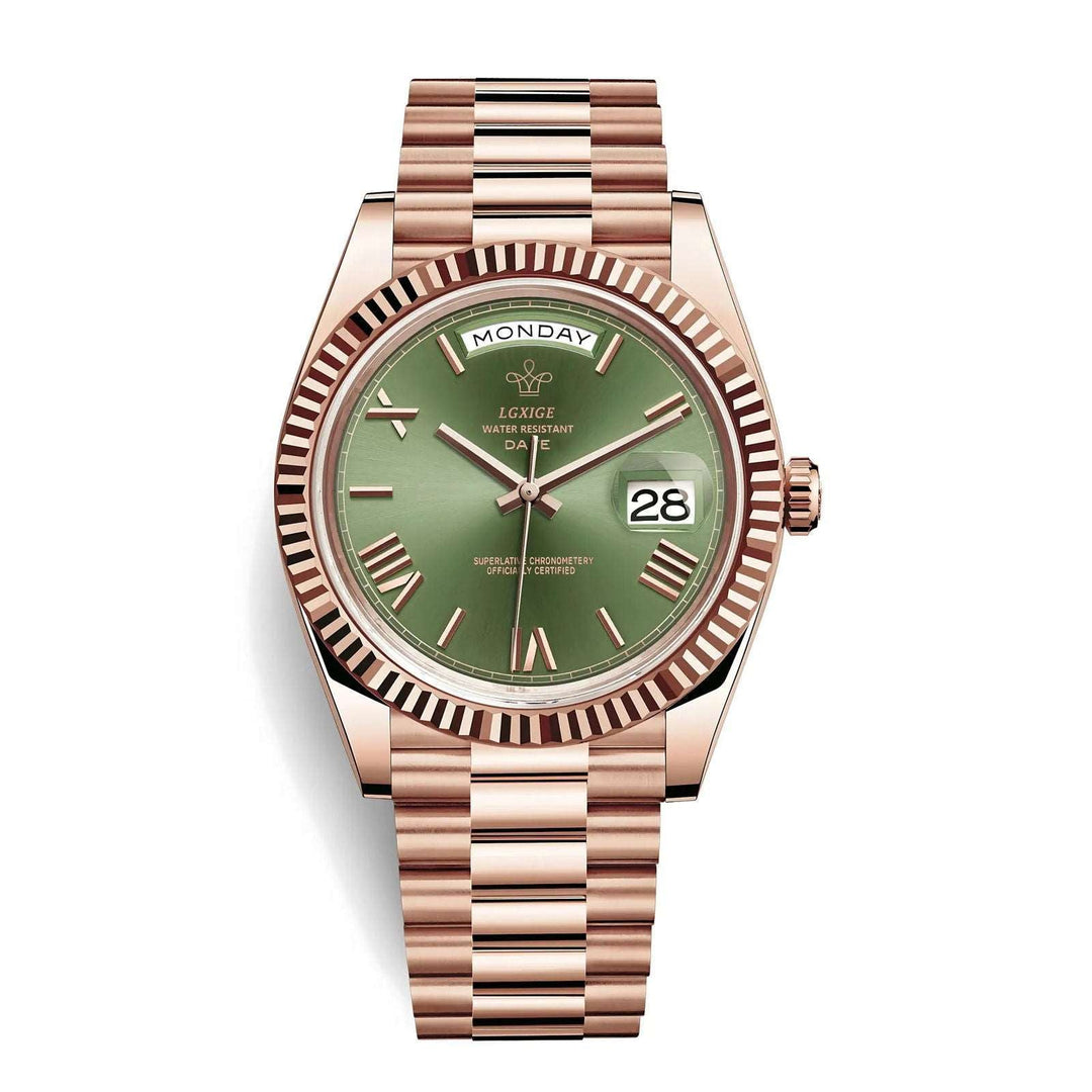 Rose Olive Men's Watch