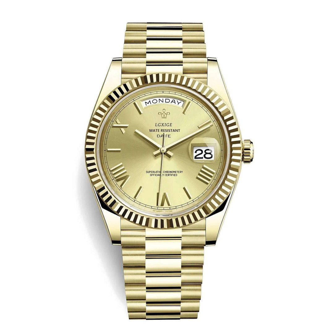 Champagne Gold Men's Watch
