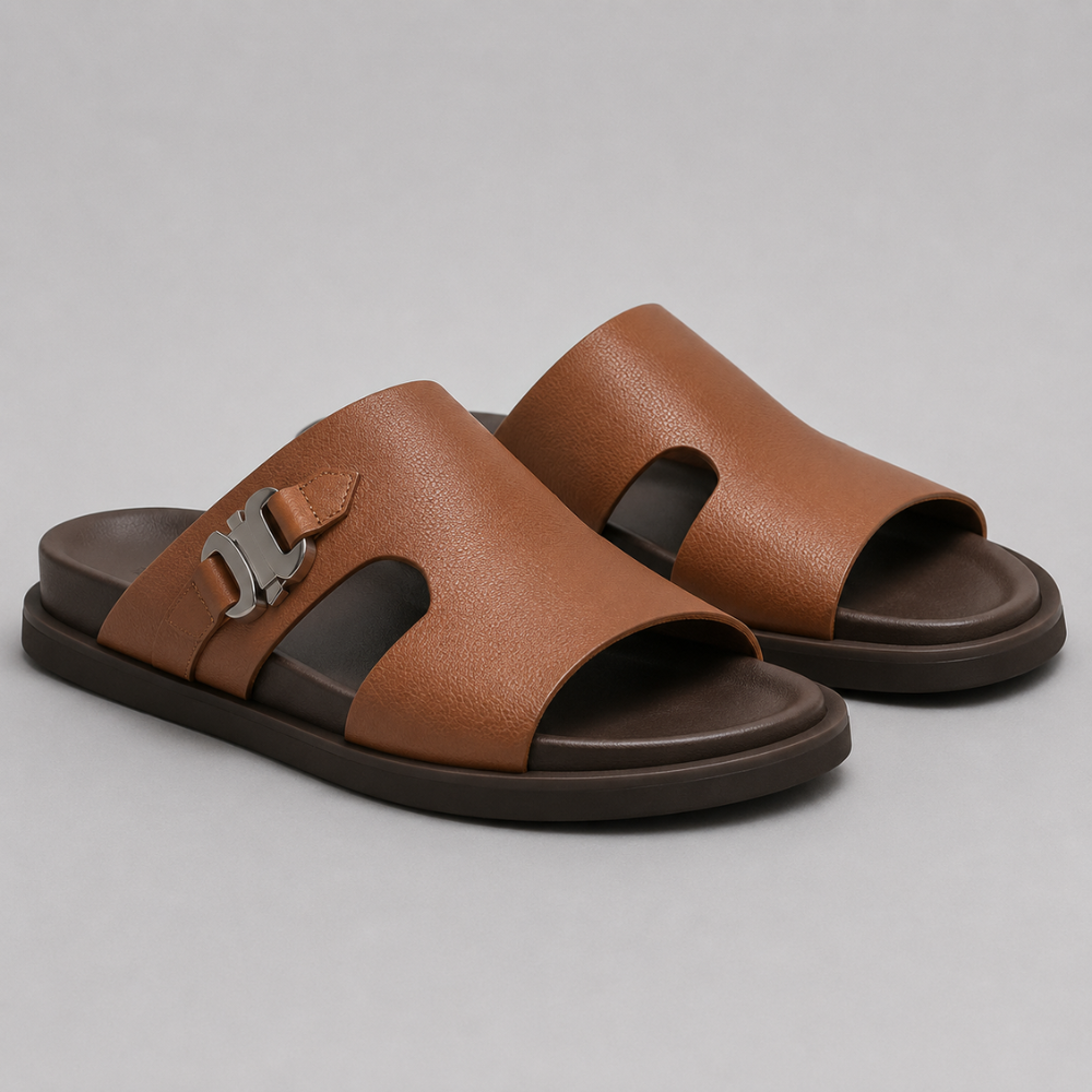 Men's Slipper Breathable - Buckle Beach Slide Sandals