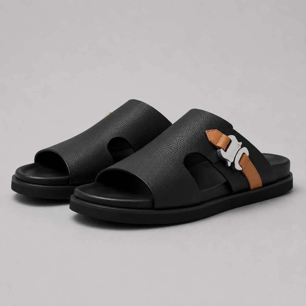Men's Slipper Breathable - Buckle Beach Slide Sandals