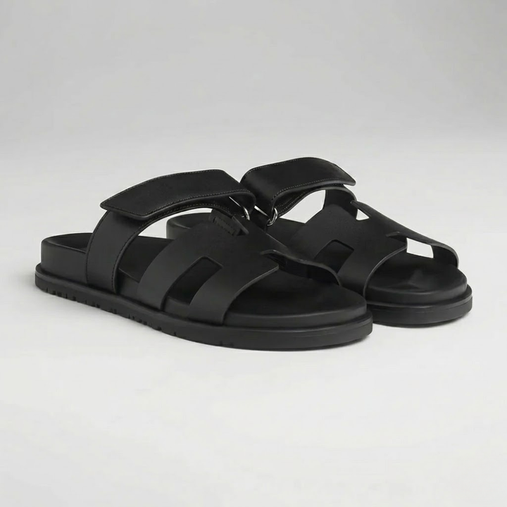 Men's Casual Velcro Sandals - Adjustable Lightweight Walking Sandals