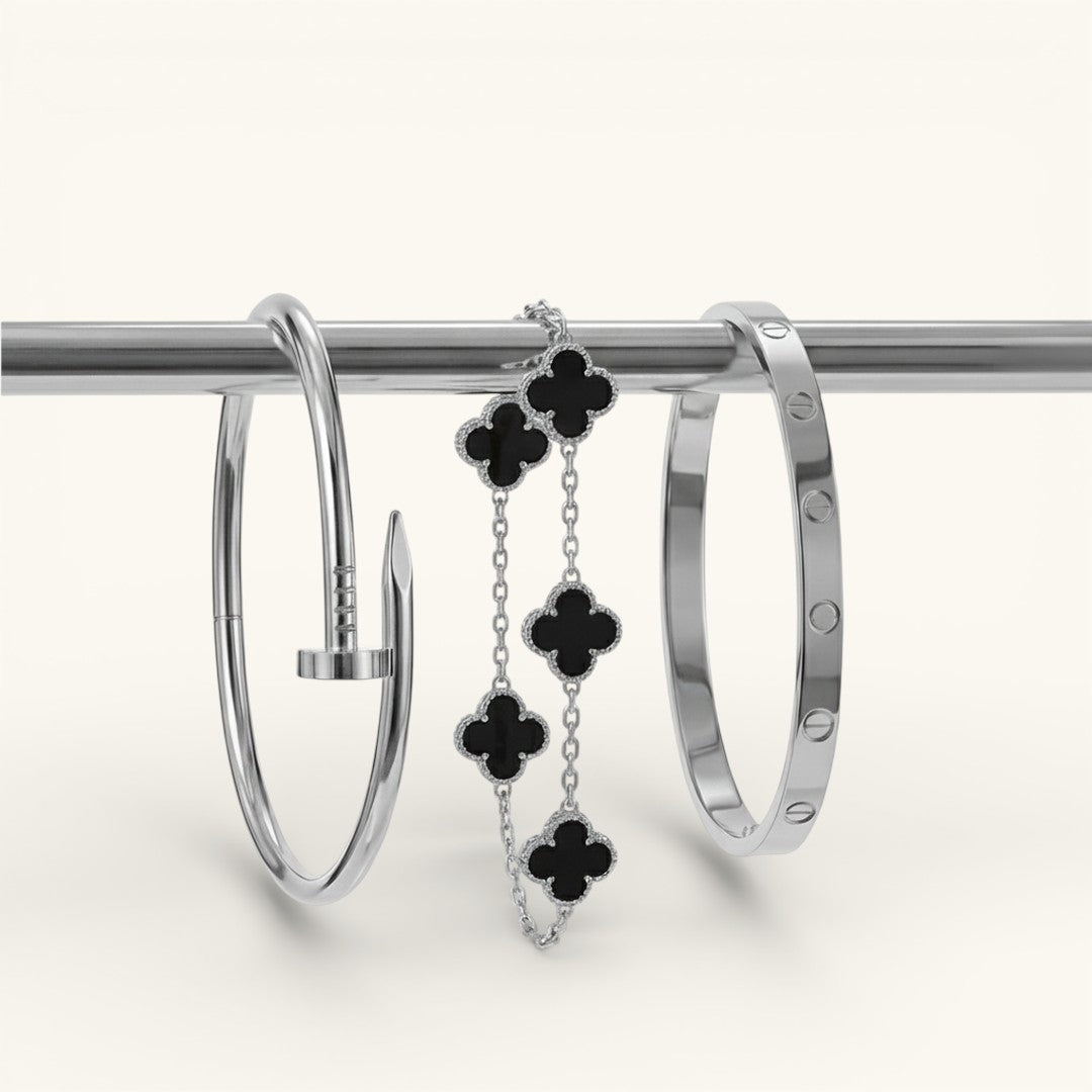 Miami Lumière Black elet Stack Set