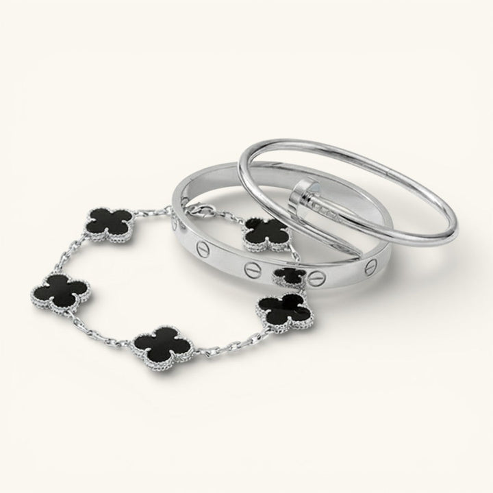 Miami Lumière Black elet Stack Set