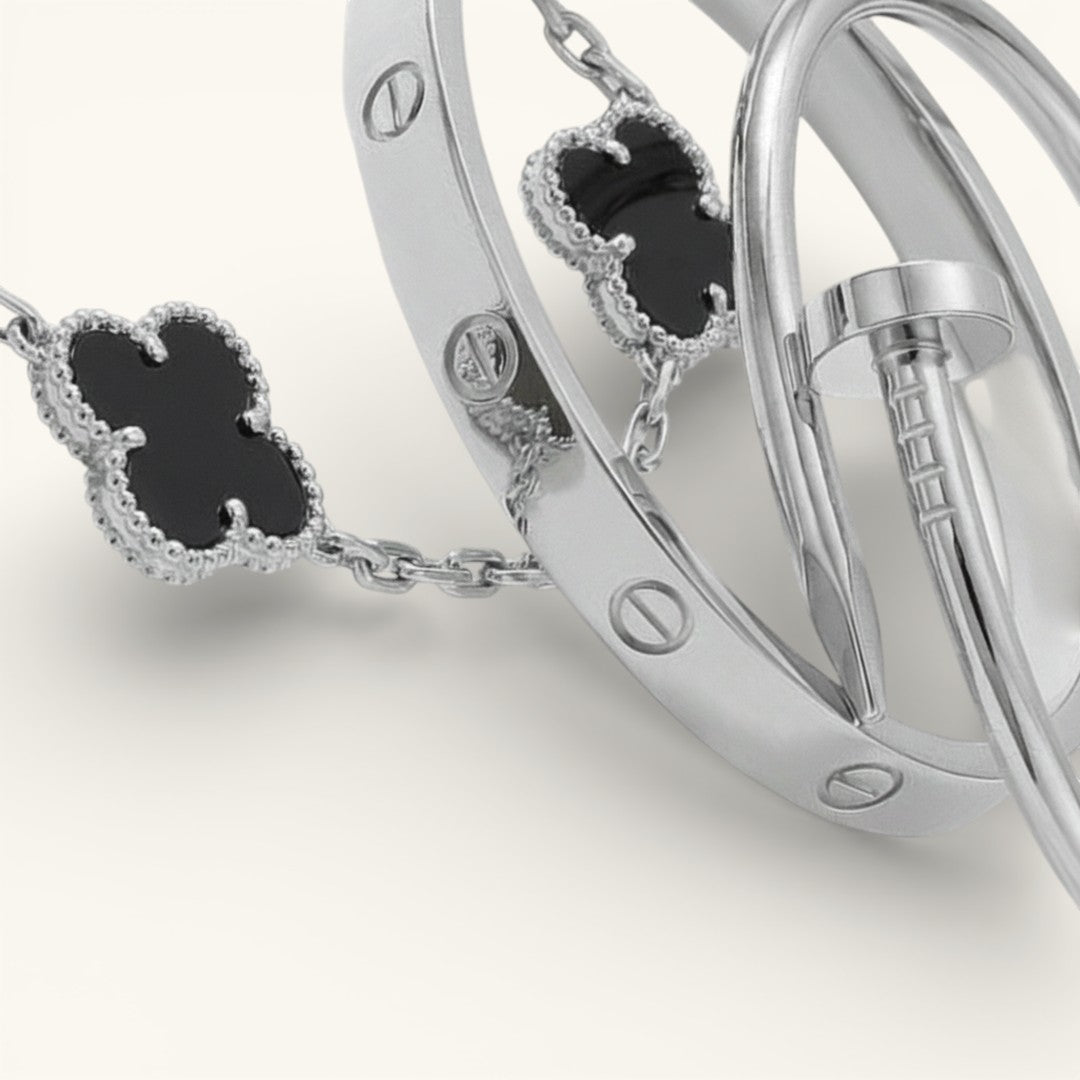 Miami Lumière Black elet Stack Set