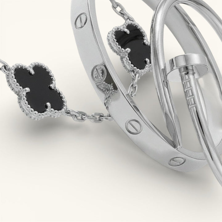 Miami Lumière Black elet Stack Set
