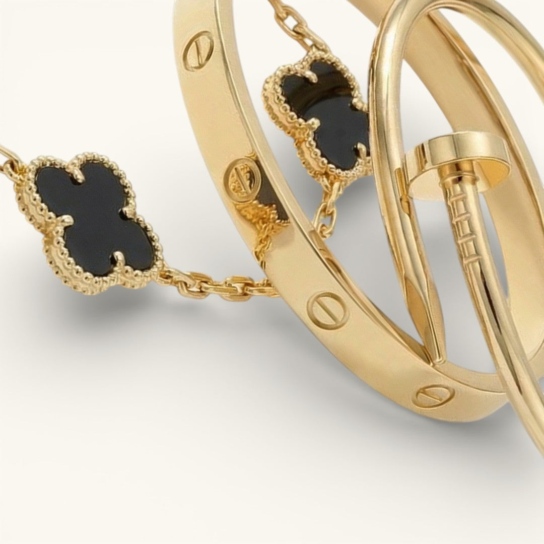 Miami Lumière Black elet Stack Set