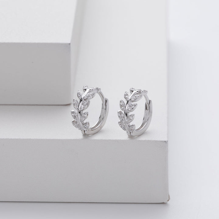 Fern | Silver Leaf Earrings