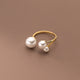 Patience | Pearl Trio Ring