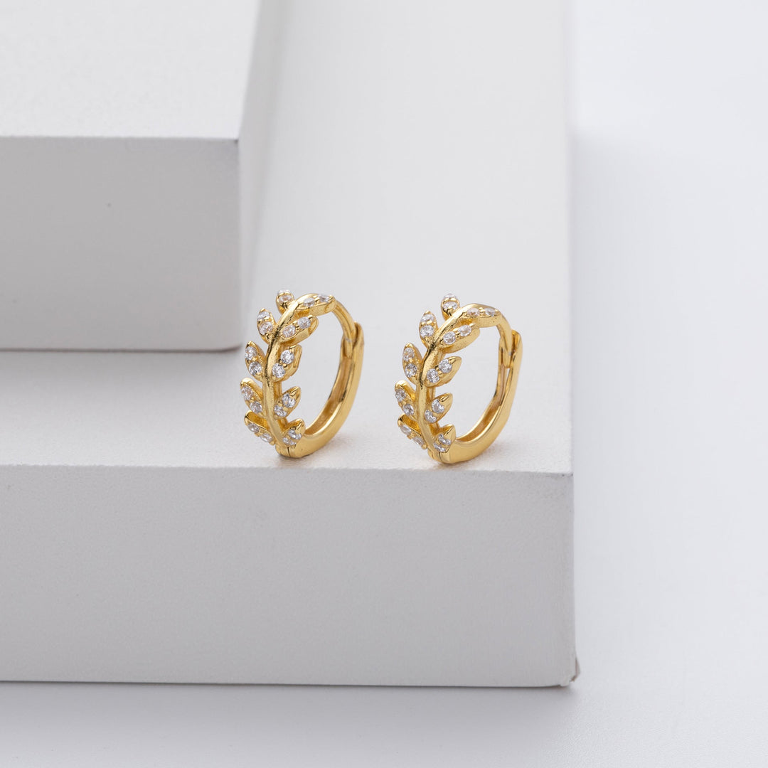 Fern | Silver Leaf Earrings