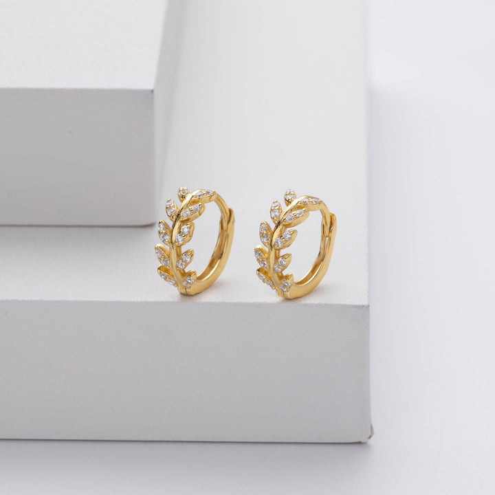Fern | Silver Leaf Earrings