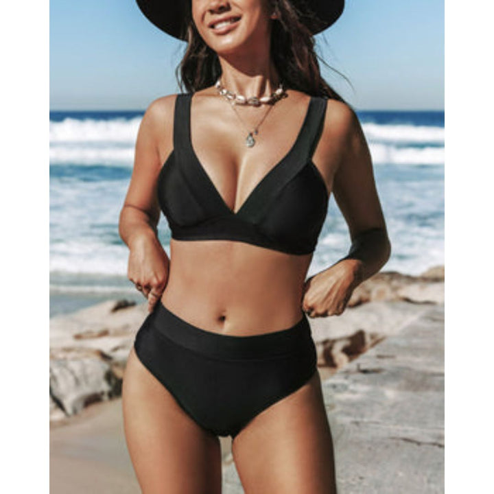 FIONNUALA | HIGH-NECK ONE-PIECE SWIMSUIT