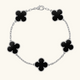 CLOVER | Black/Silver elet