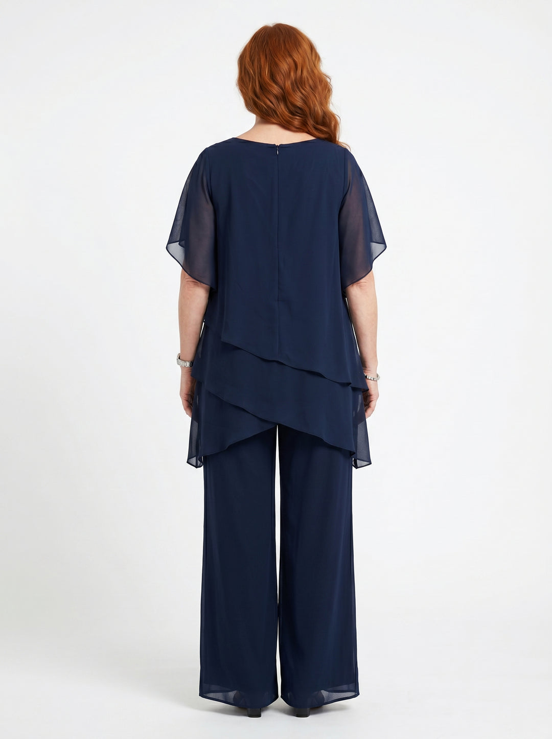 SORCHA | ELEGANT CHIFFON TOP & TROUSER SET