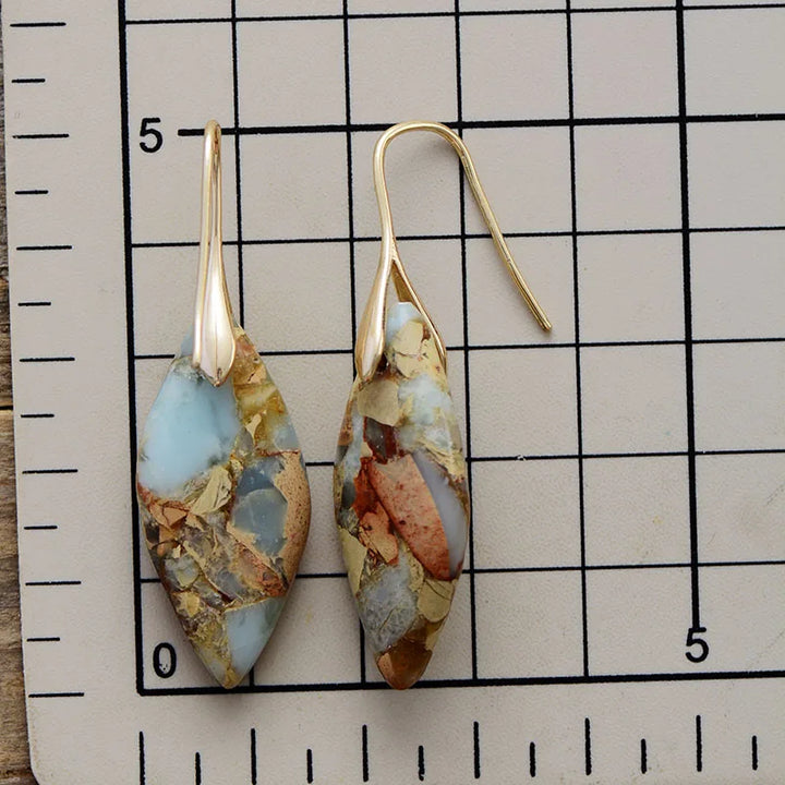 Fay | Natural Stone Drop Earrings