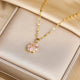 Rosalie | Cherry Blossom Necklace in Stainless Steel
