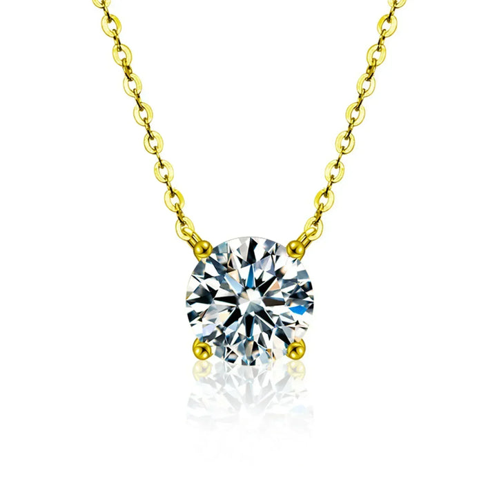 Gilda | Gold-Plated Zirconia Necklace