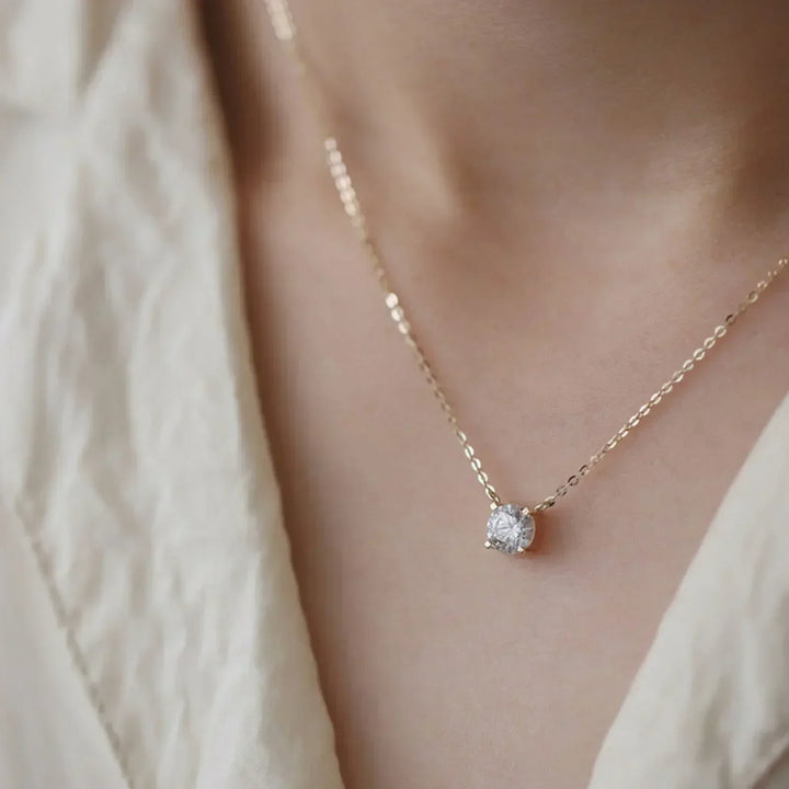 Gilda | Gold-Plated Zirconia Necklace