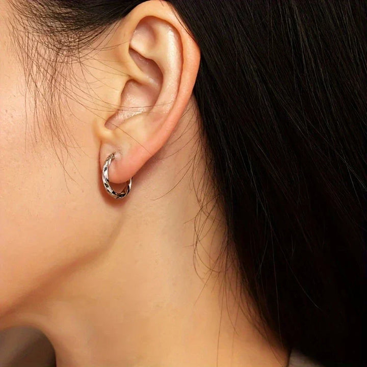 Greta | Minimalist Geometric Drop Earrings