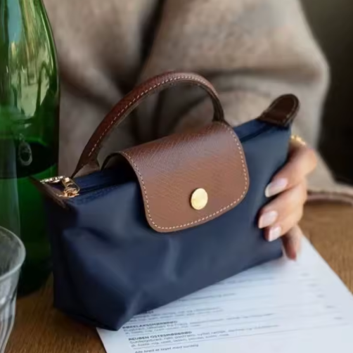 Essentials Mini Leather Pouch