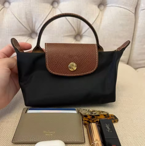 Essentials Mini Leather Pouch