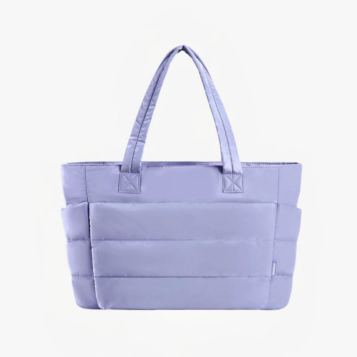 Puffer-Style Tote Bag