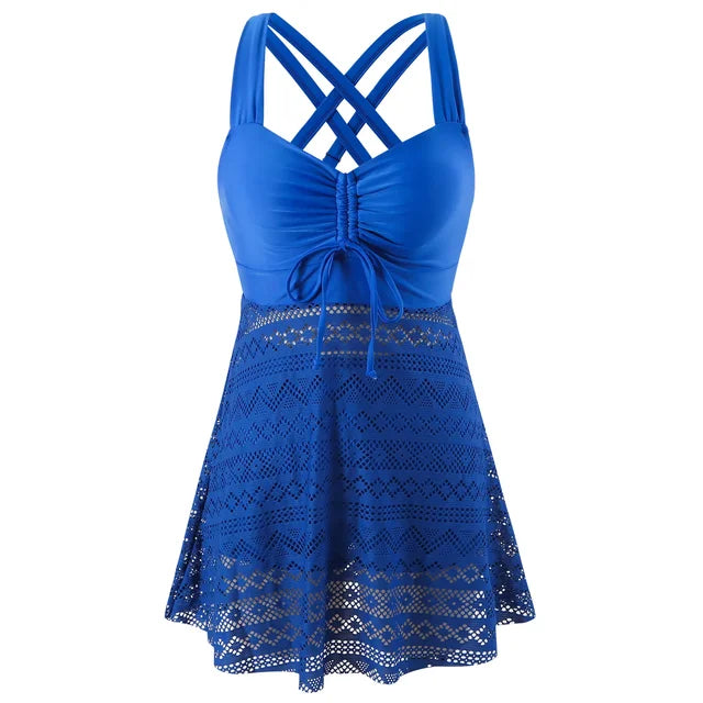 GOBNAIT | FLATTERING SKIRTED TANKINI SET