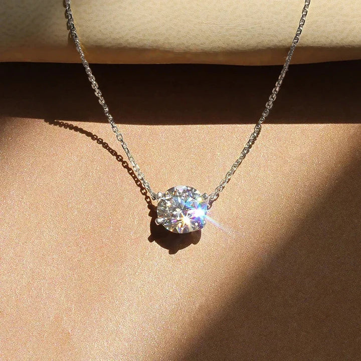 Christina | Crystal Solitaire Pendant