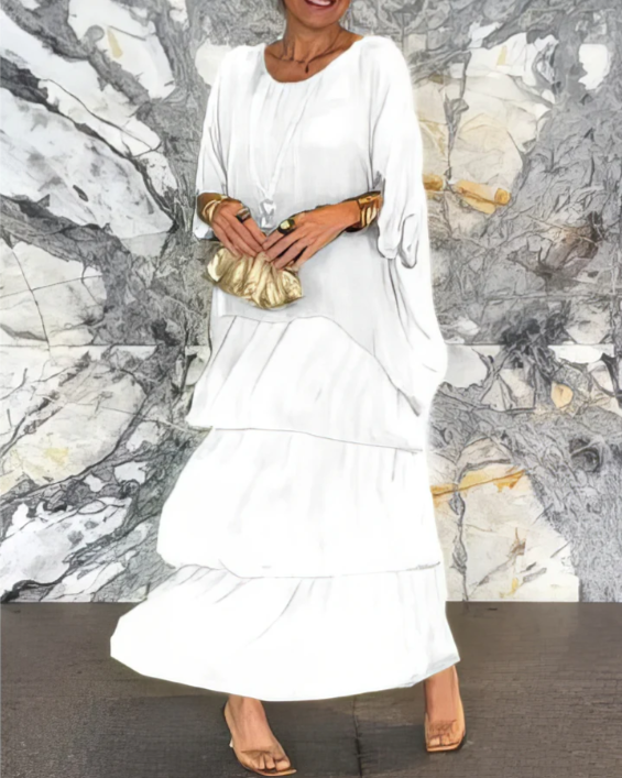 CAOILFHIONN | GRACEFUL FLOWING MAXI DRESS