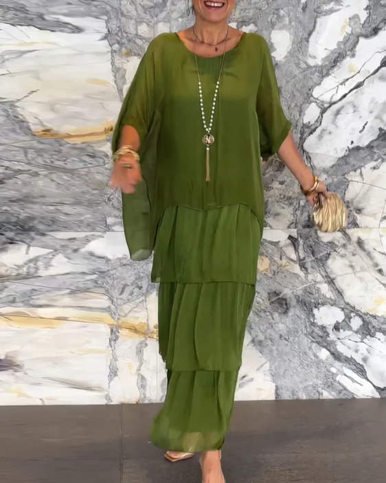 CAOILFHIONN | GRACEFUL FLOWING MAXI DRESS