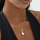 Doreen | Necklace with Golden Pearls