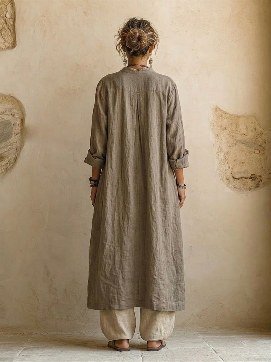 THORA | PREMIUM COTTON LINEN THREE-PIECE SET