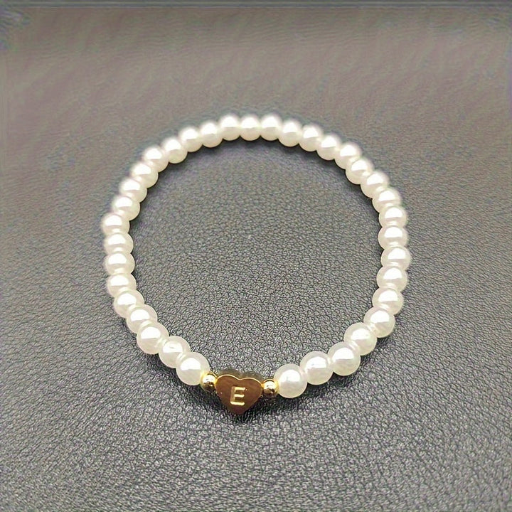 Abigail | Heart Initial Bracelet (A–Z)