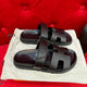 Cowhide Leather Men's Sandals