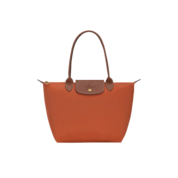 PENELOPE | SIGNATURE FOLDABLE LEATHER-TRIMMED TOTE