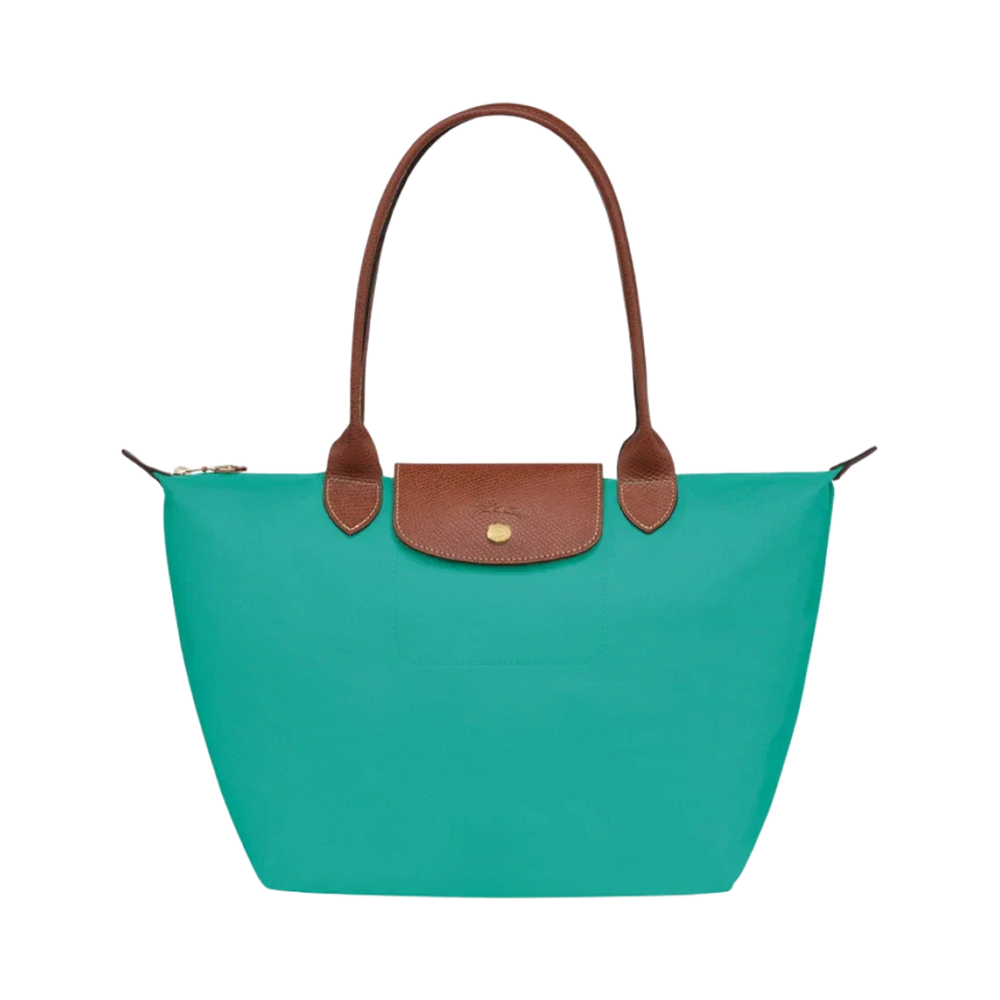PENELOPE | LARGE TURQUOISE FOLDABLE TOTE BAG