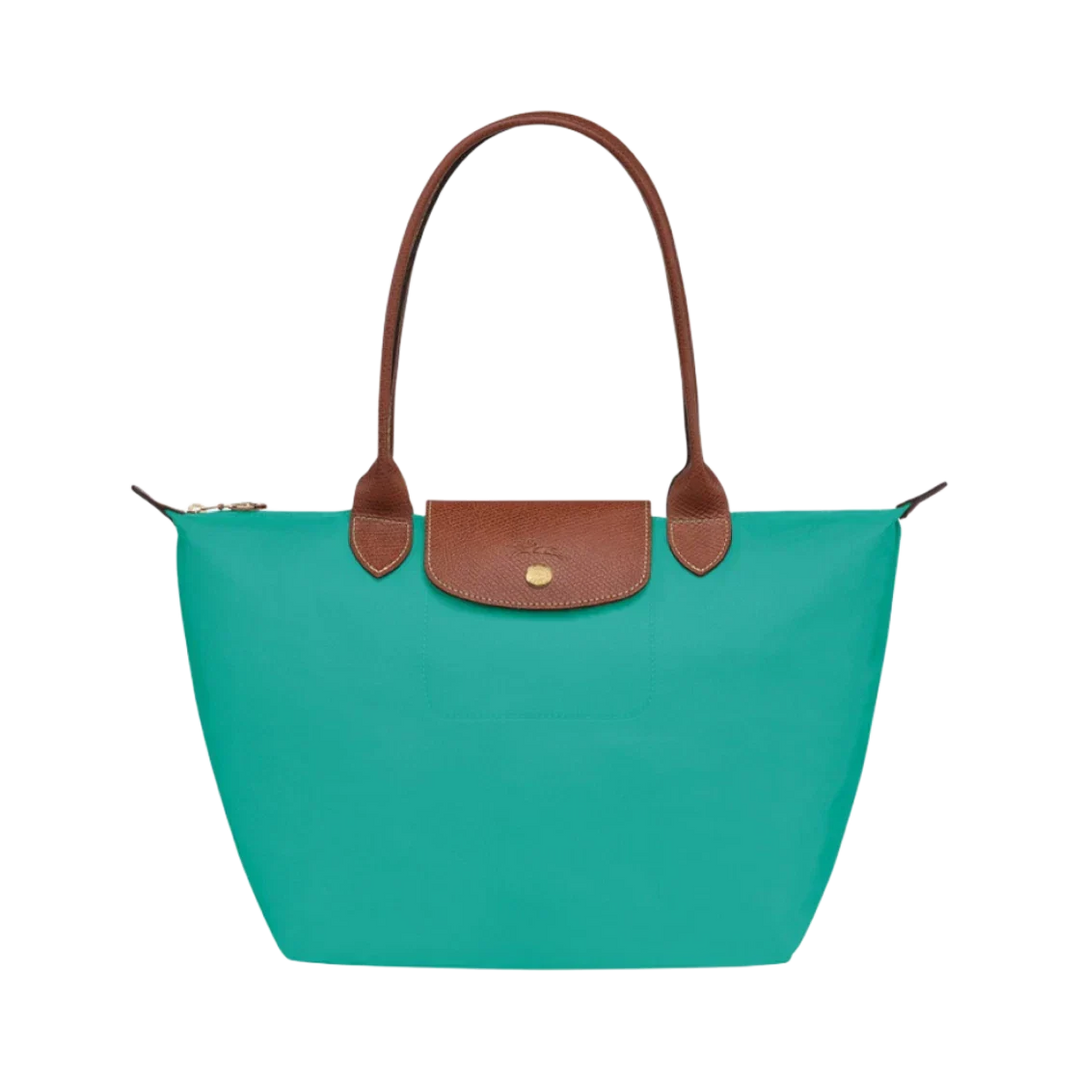 PENELOPE | LARGE TURQUOISE FOLDABLE TOTE BAG
