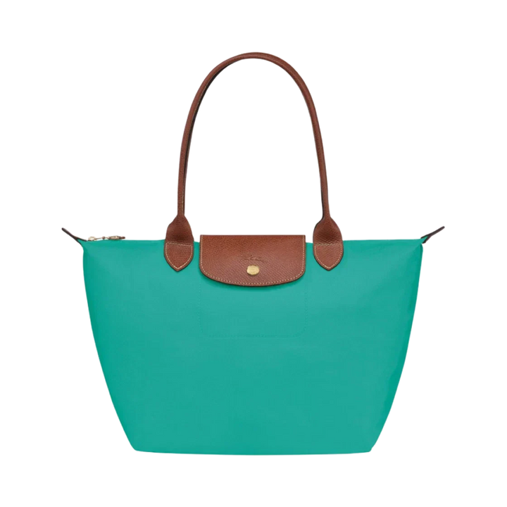 PENELOPE | LARGE TURQUOISE FOLDABLE TOTE BAG
