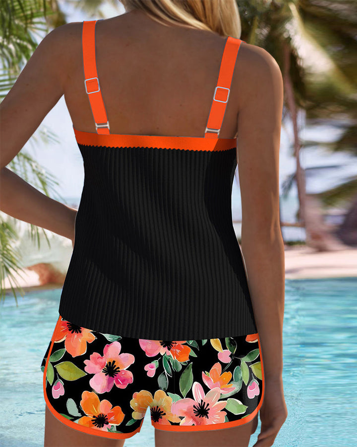 GORMLAITH | ELEGANT TWO-PIECE TANKINI SET
