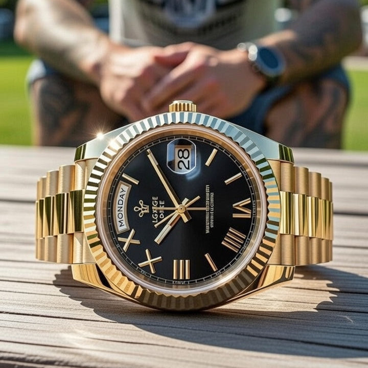 Royal Noir Men's Watch