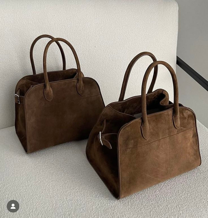 Sophisticated Suede Handbag