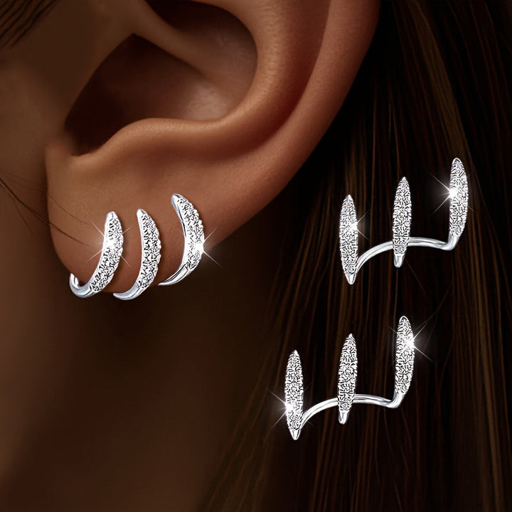 Tamsin | Triple Earrings
