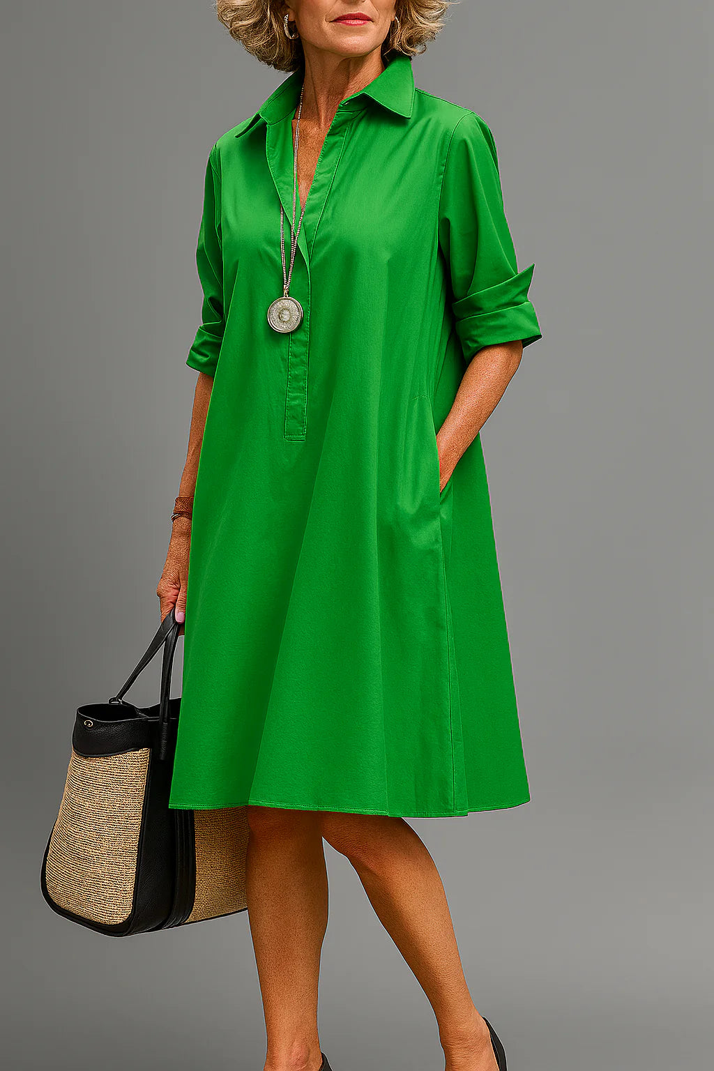 ELOWEN | COMFORTABLE MIDI DRESS