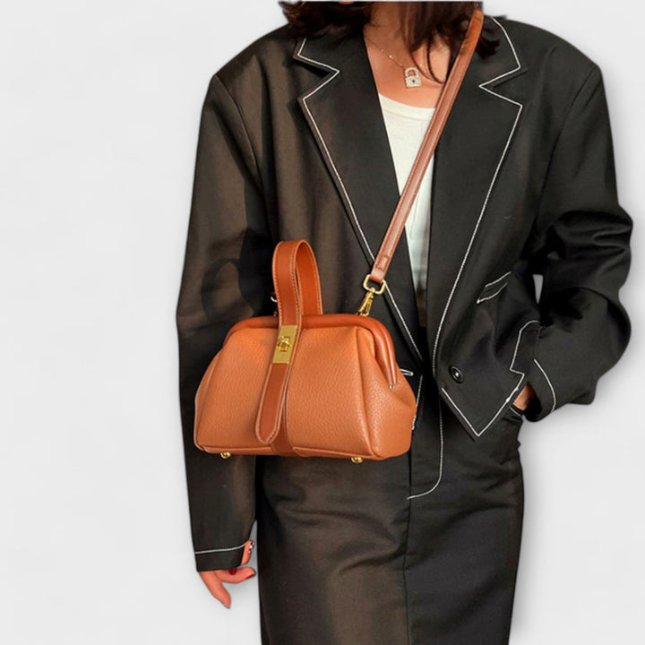 Retro Everyday Bag with Sturdy Handles