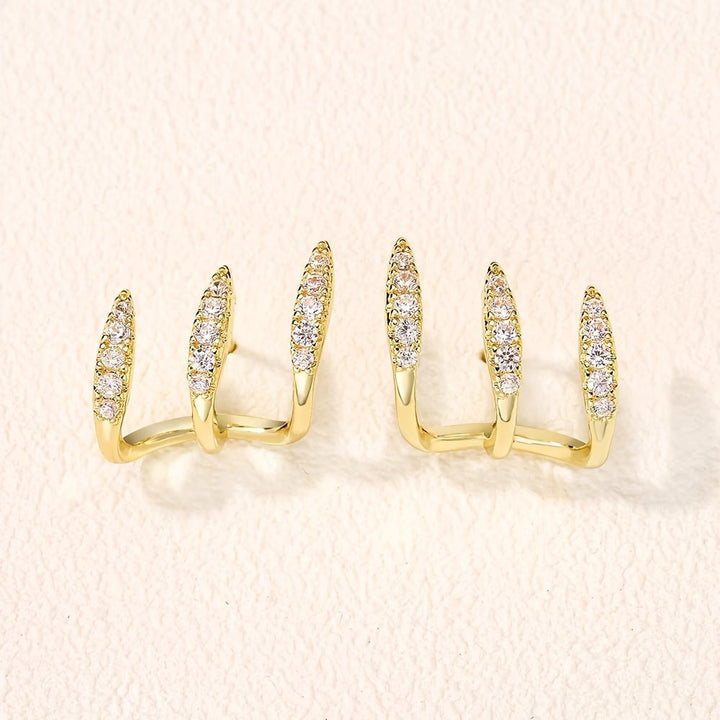 Tamsin | Triple Earrings