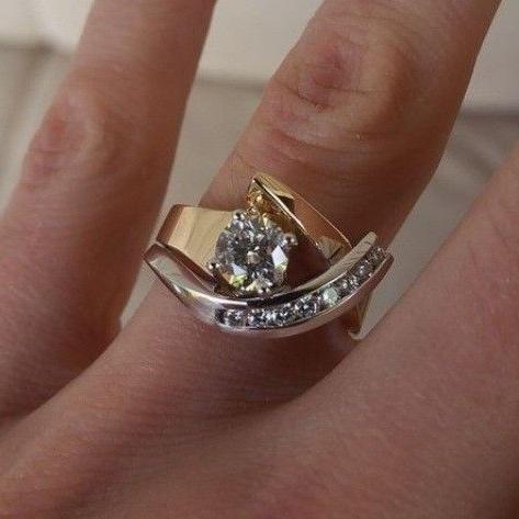 Wilhelmina | Freeform Gold Ring