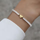 Abigail | Heart Initial Bracelet (A–Z)