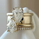 Phyllis | Vintage Double Drop Zirconia Ring