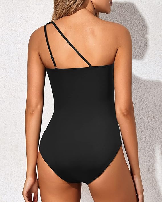 BÉIBHINN | ELEGANT ONE-SHOULDER SWIMSUIT