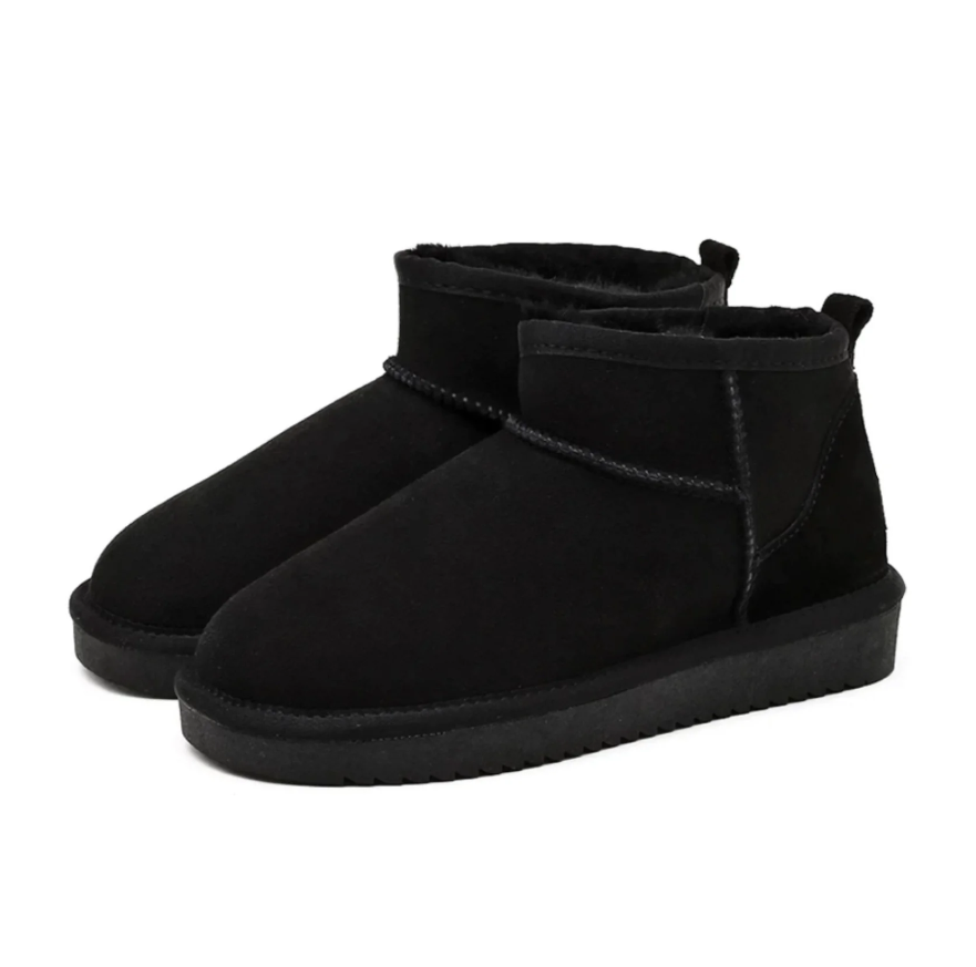 Women’s Ankle Boots - Flat Casual Everyday Boots with Lined Interior
