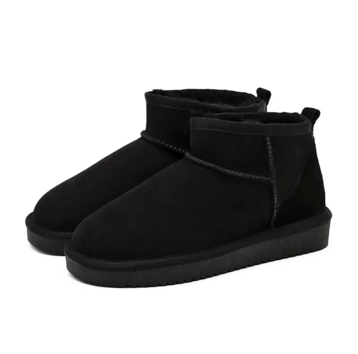 Women’s Ankle Boots - Flat Casual Everyday Boots with Lined Interior